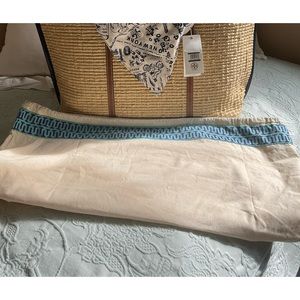 Tory Burch Perry Straw Oversized Tote